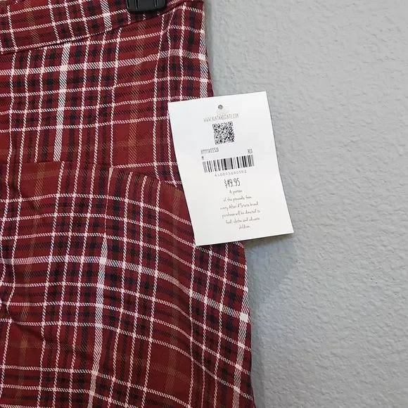 NWT Altard State plaid red skort - Picture 2 of 3